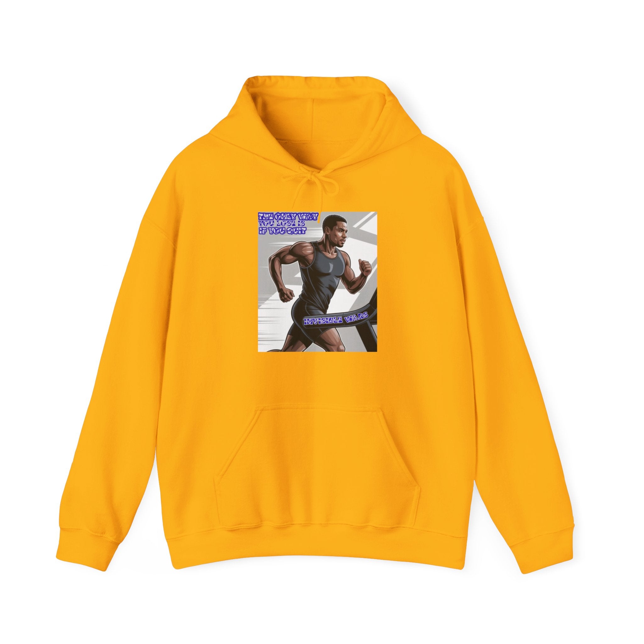 Men Hoodie — The only way you lose