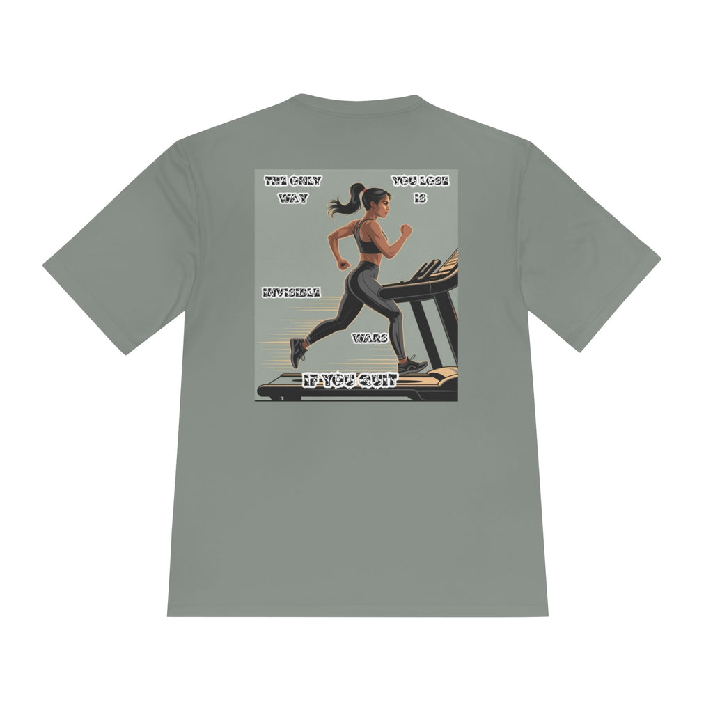 Women Fitness Graphic Shirt — The Only Way You Lose
