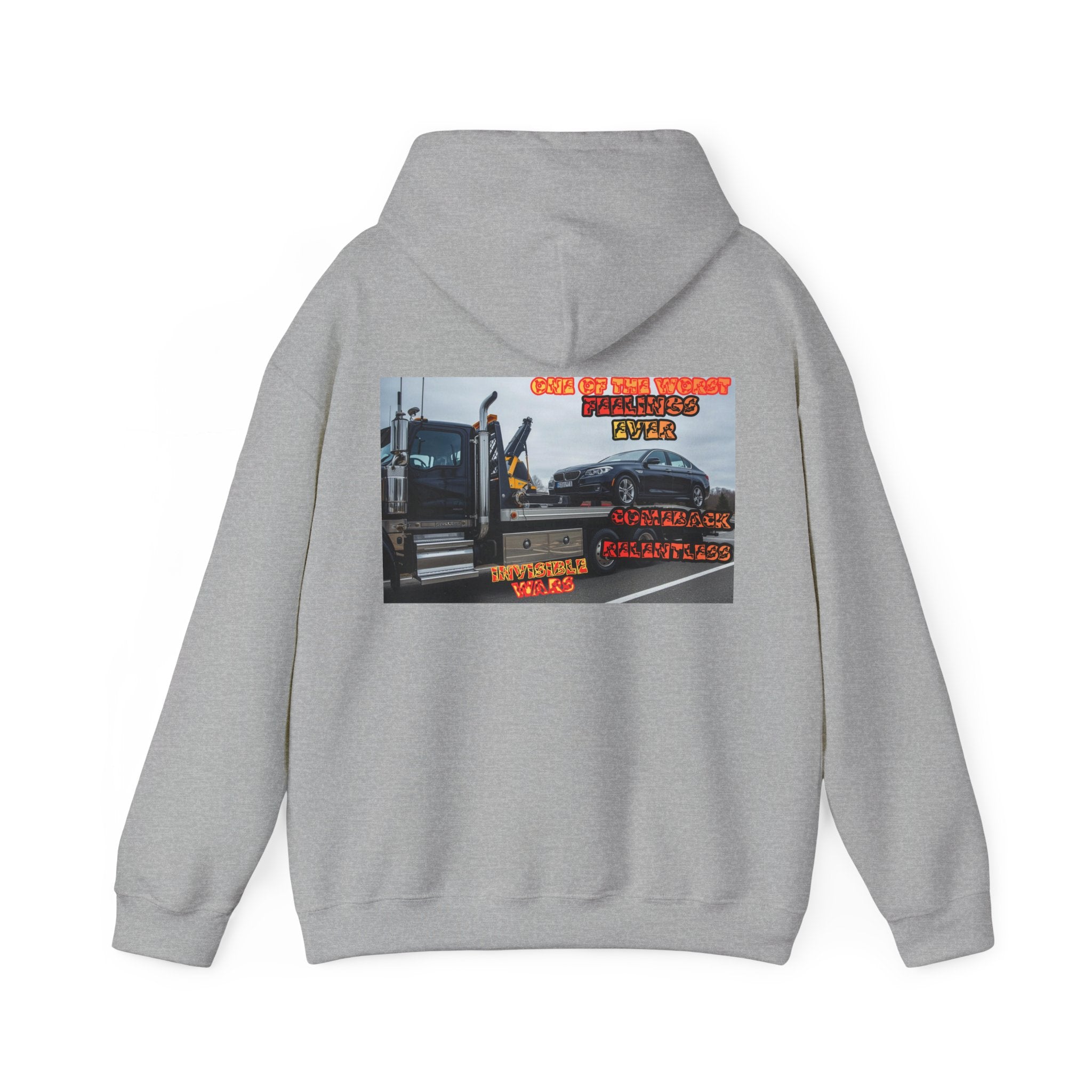 Men Hoodie - Comeback Relentless
