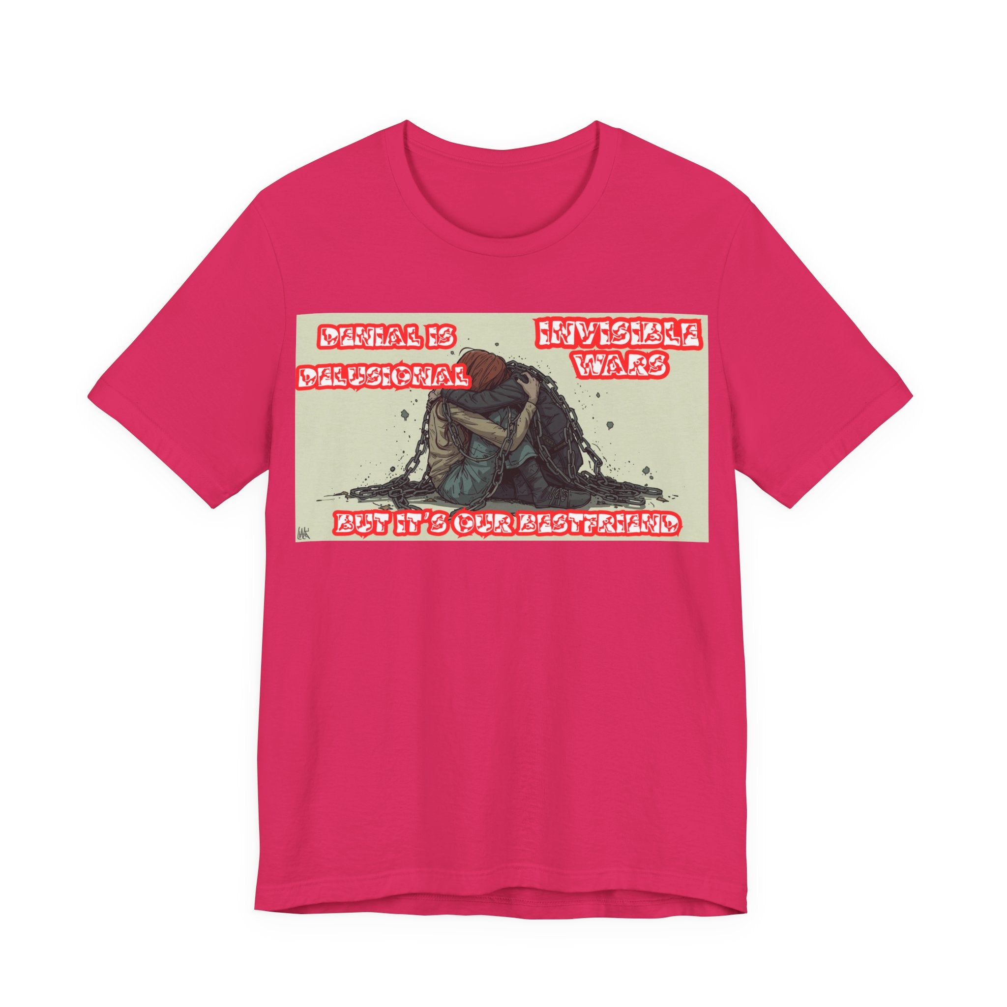 Women T-Shirt — 'Denial Is Delusional