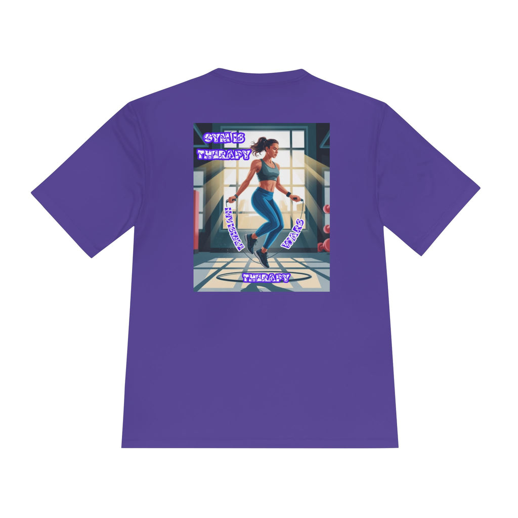 Women Fitness Graphic Shirt — Gym is Therapy