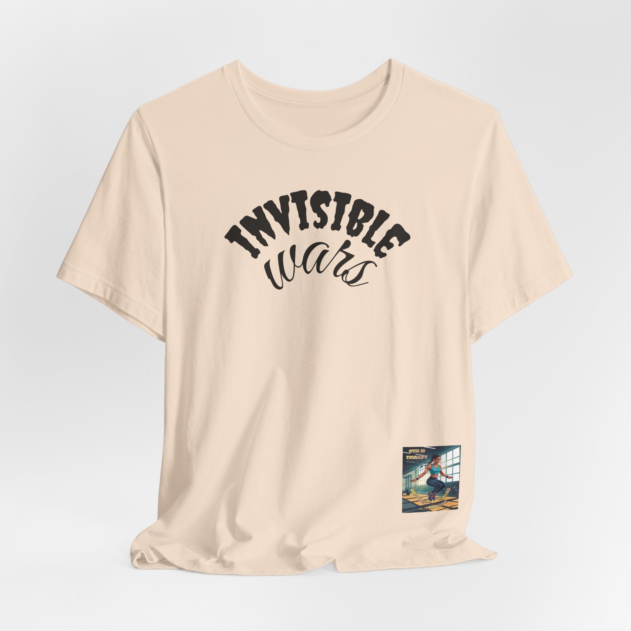 Women T-shirt — Gym is Therapy