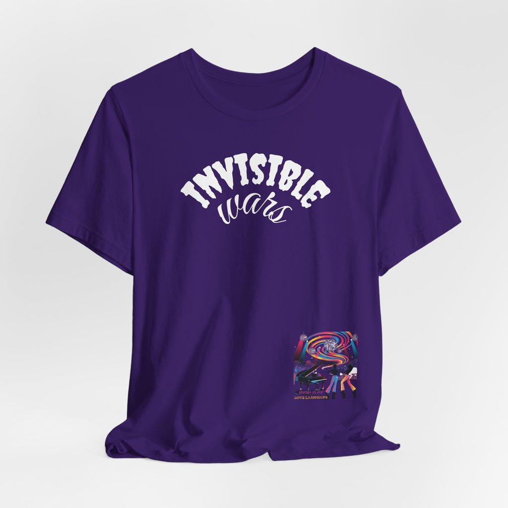 Women Invisible Wars T-shirt - Music is my Love Language