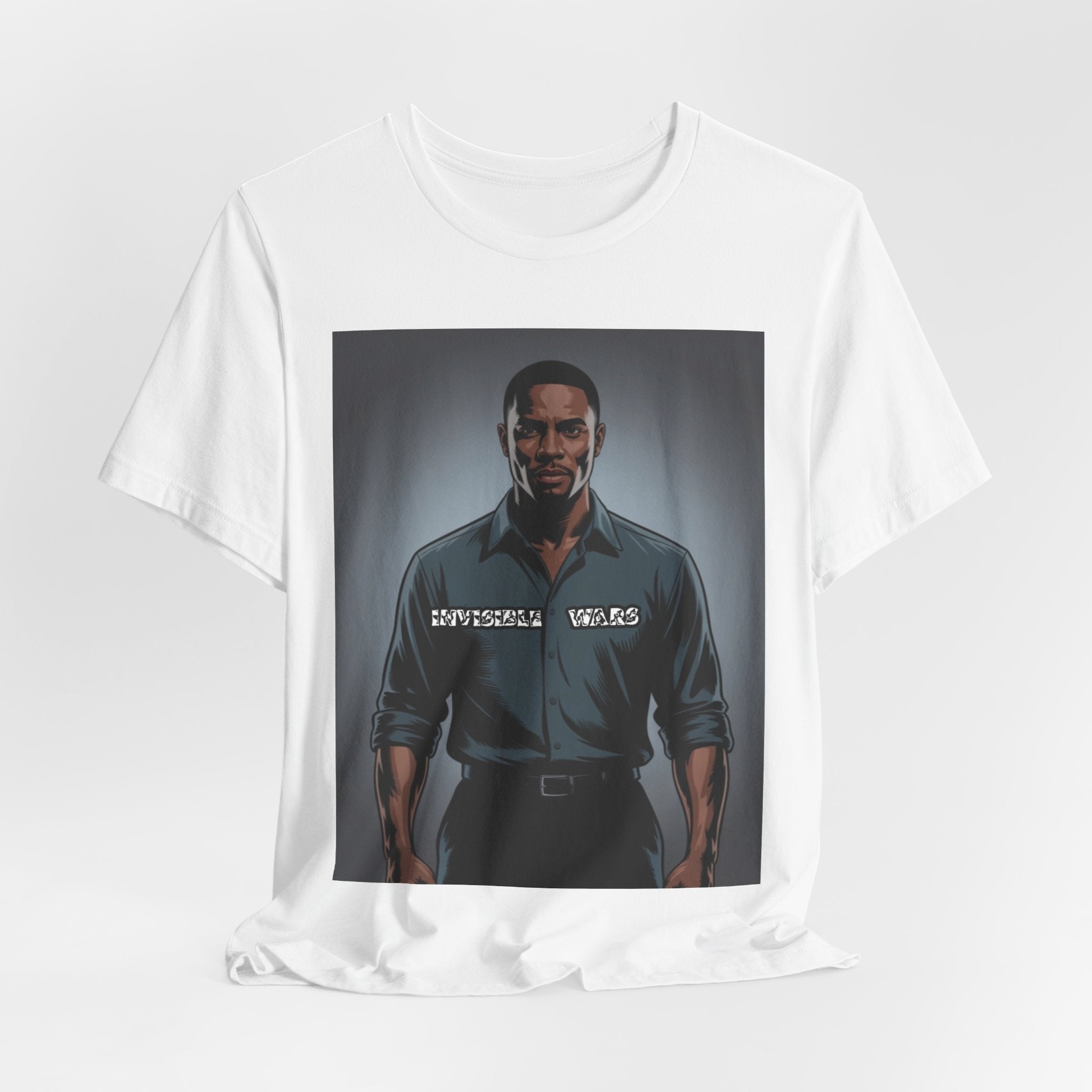 Men T-Shirt-Invisible Wars