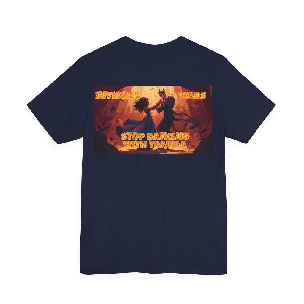 Women T-shirt  — Stop Dancing with Truama