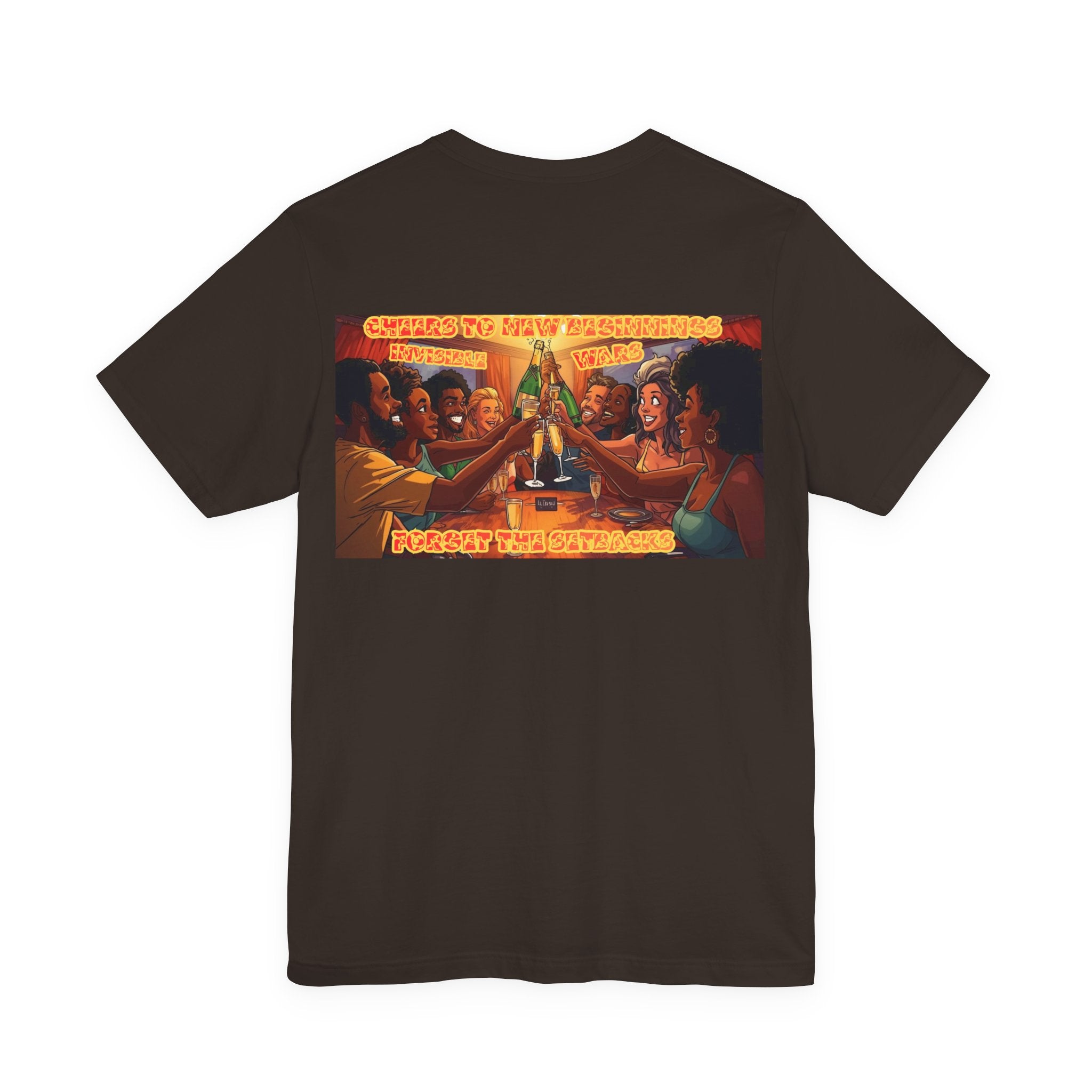 Women T-shirt - Cheers To New Beginnings