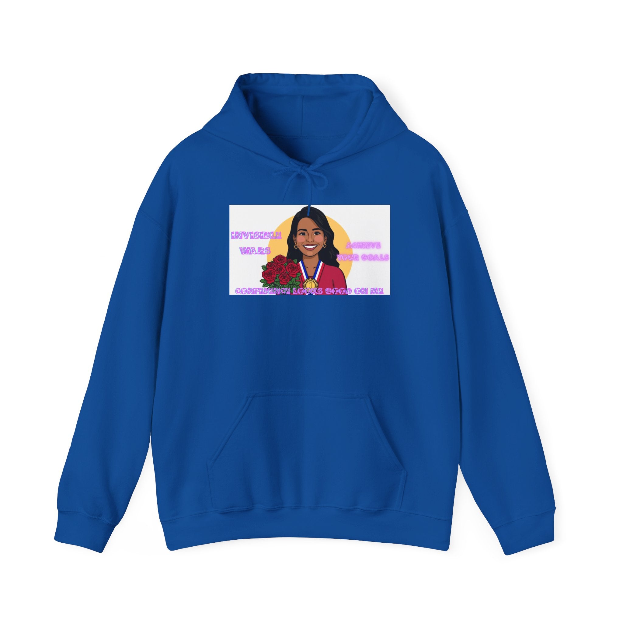 Women Hoodie-Confidence looks good on me
