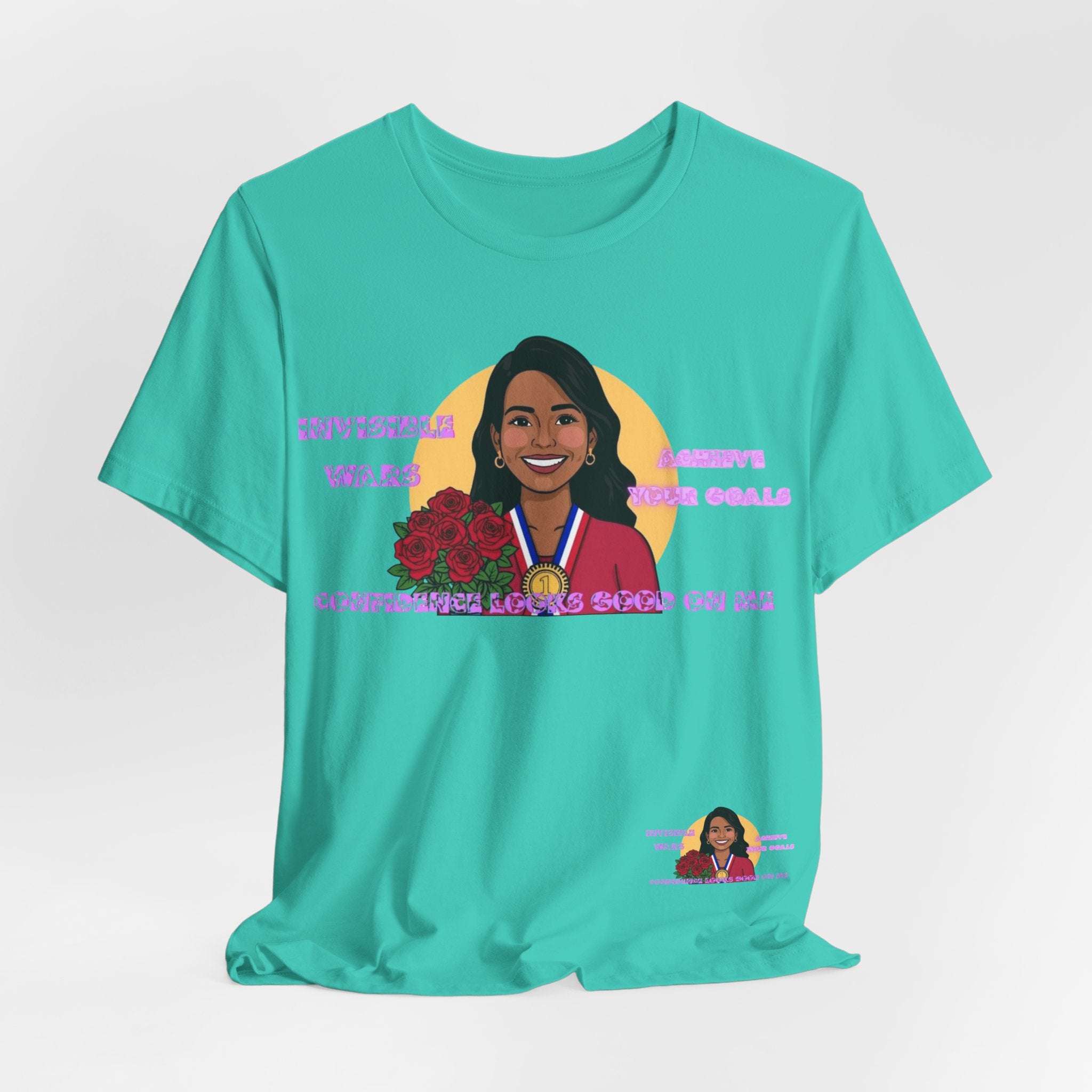 Women T-Shirt — Confidence looks good on me