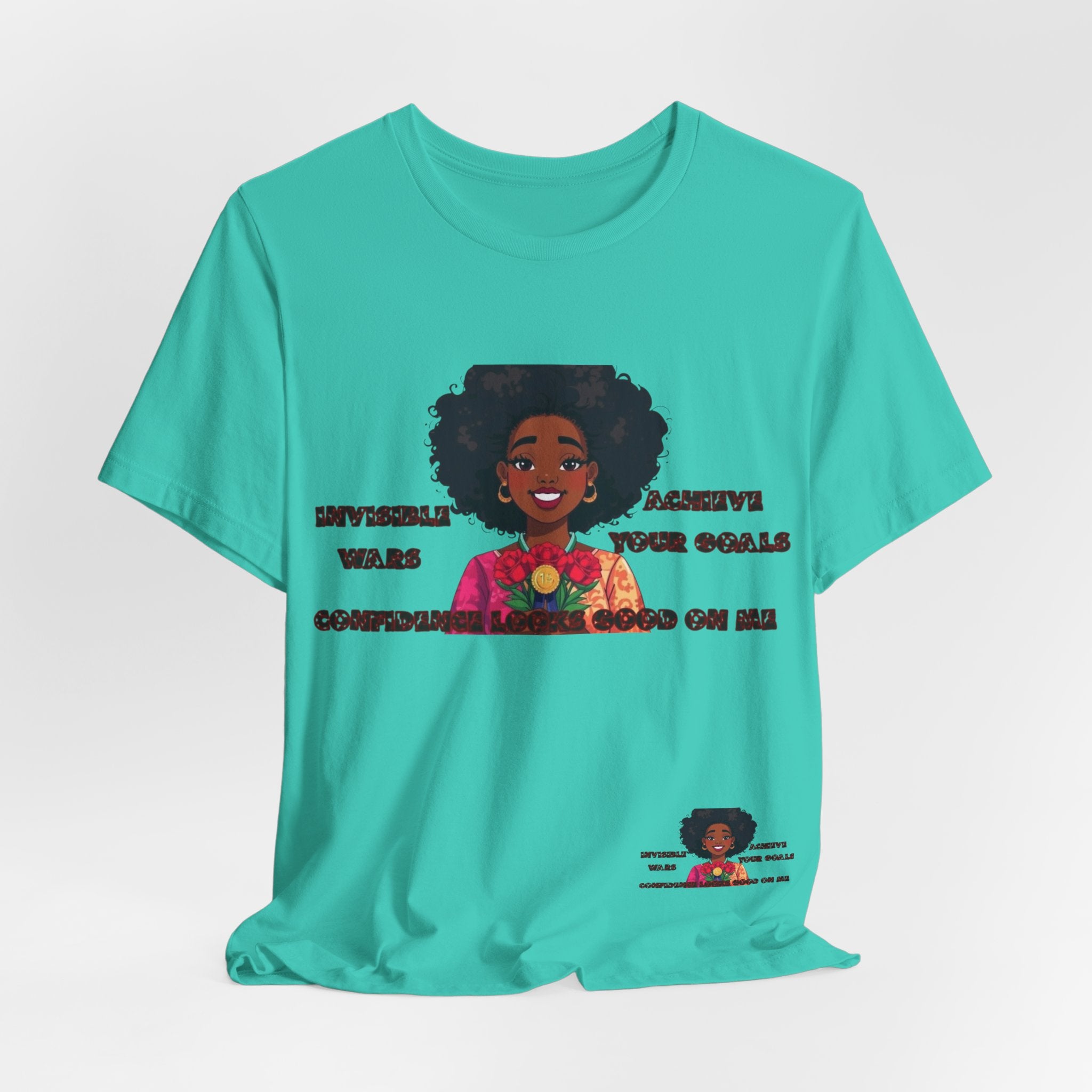 Women T-Shirt - Confidence looks good on me