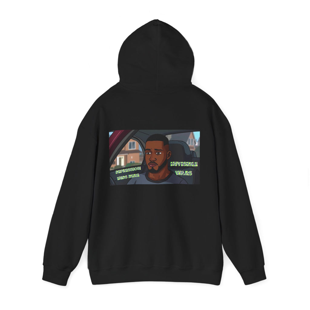 Men  Hoodie — Depression Ends Here