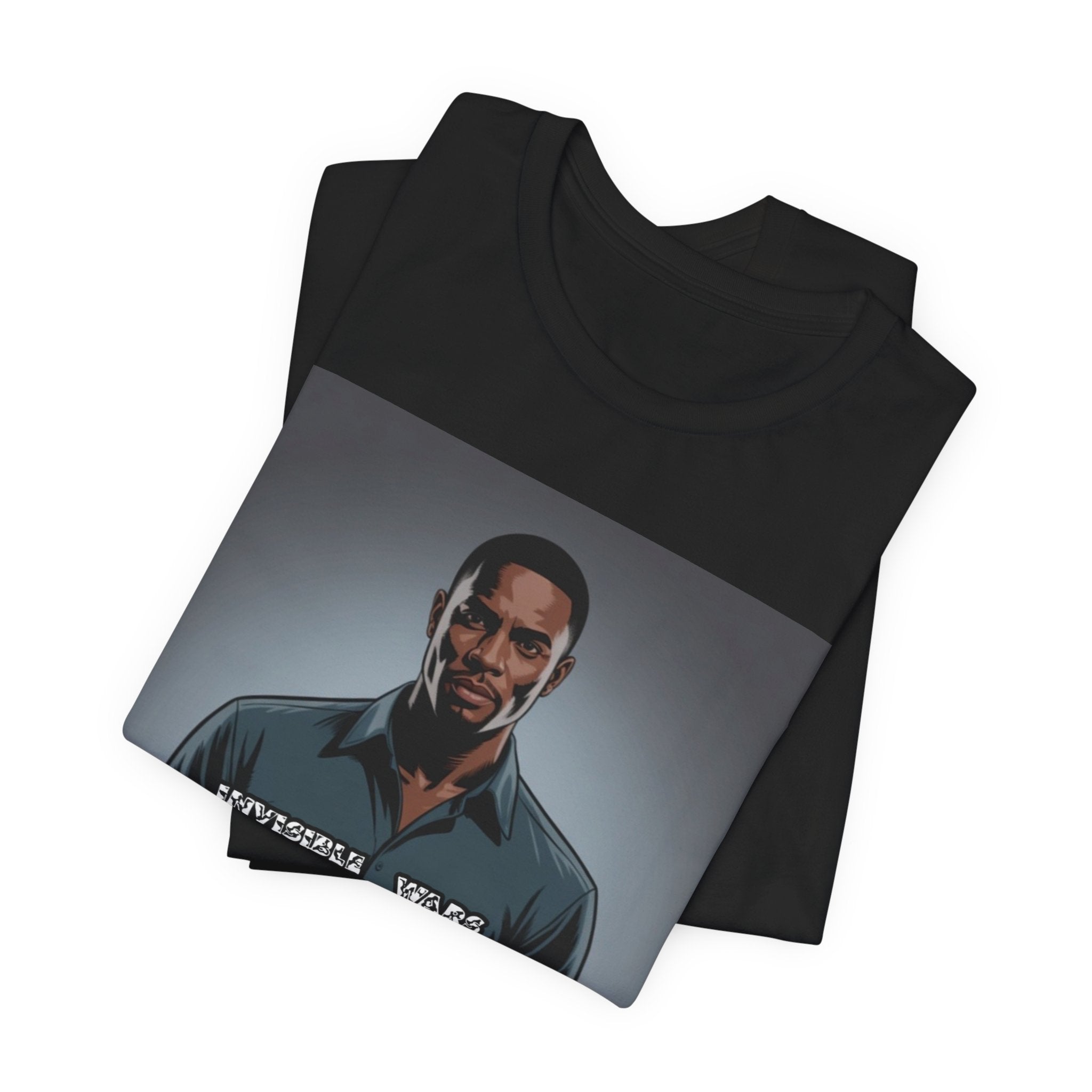 Men T-Shirt-Invisible Wars