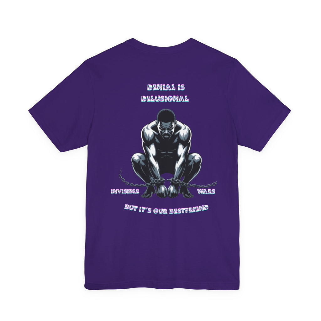 Men T-shirt - Denial is Delusional