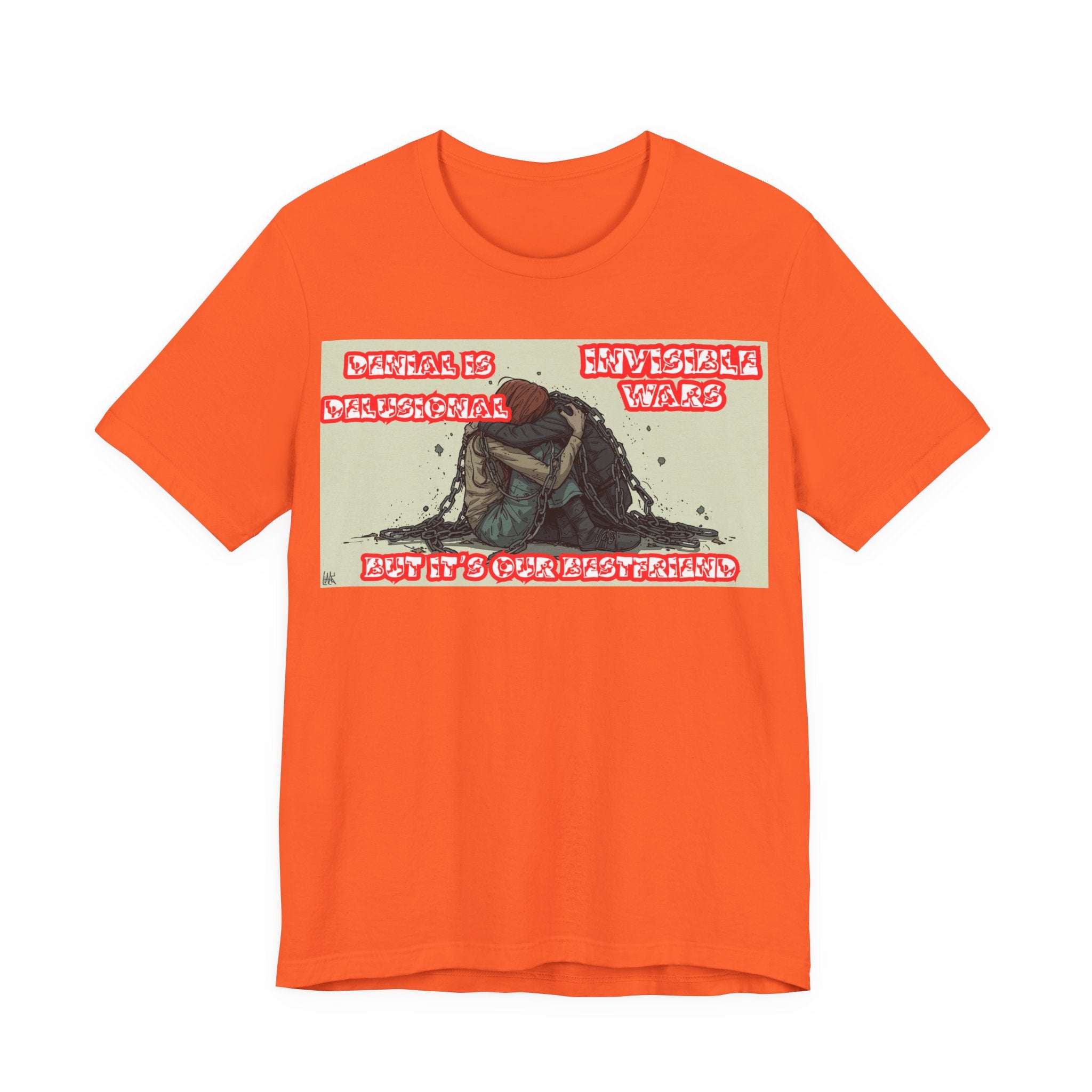 Women T-Shirt — 'Denial Is Delusional