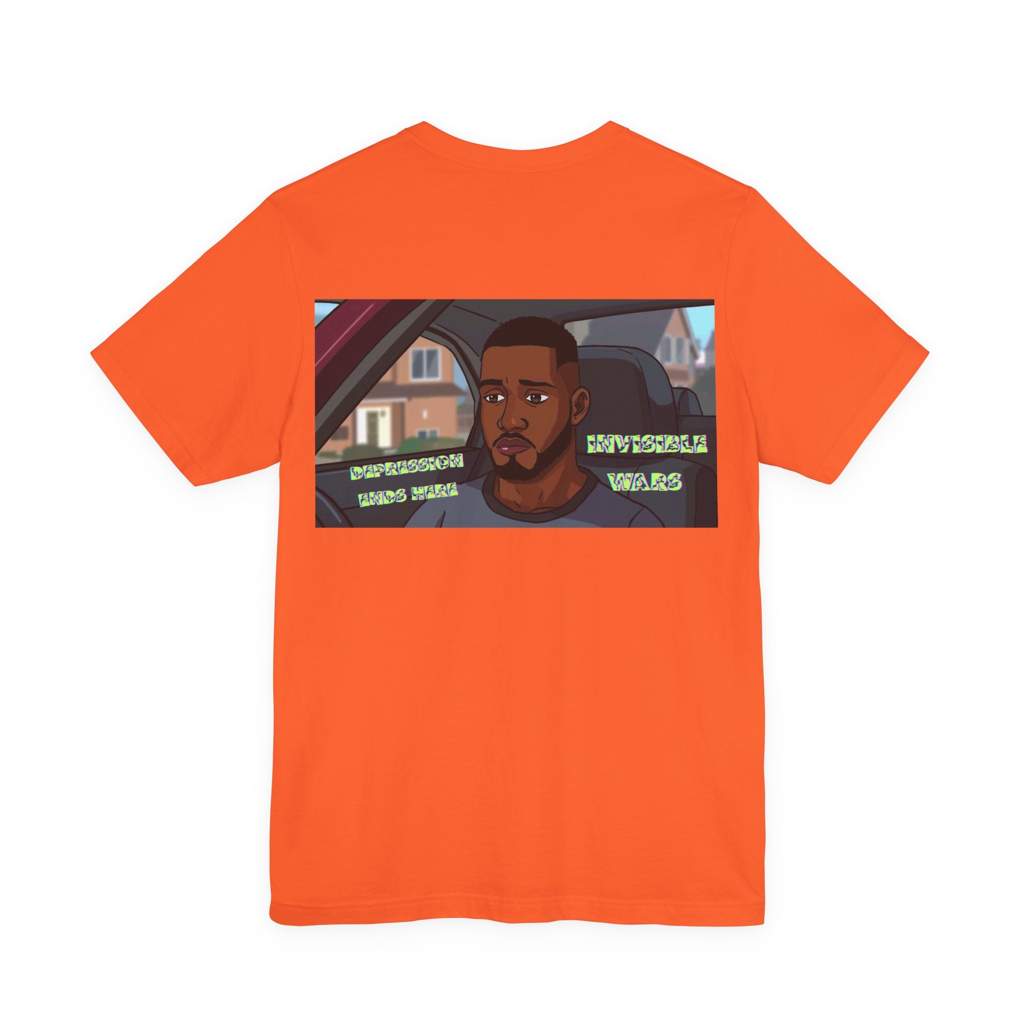 Men T-shirt - Depression Ends Here