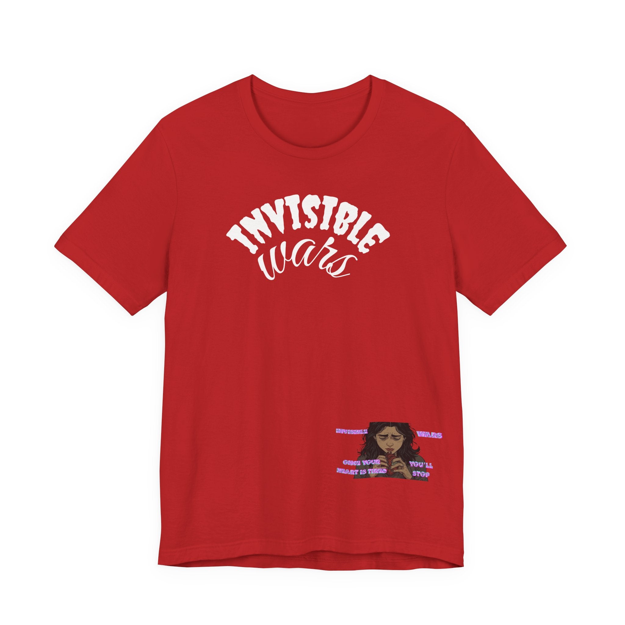 Invisible Wars T-Shirt — Mental Health Awareness Graphic Tee