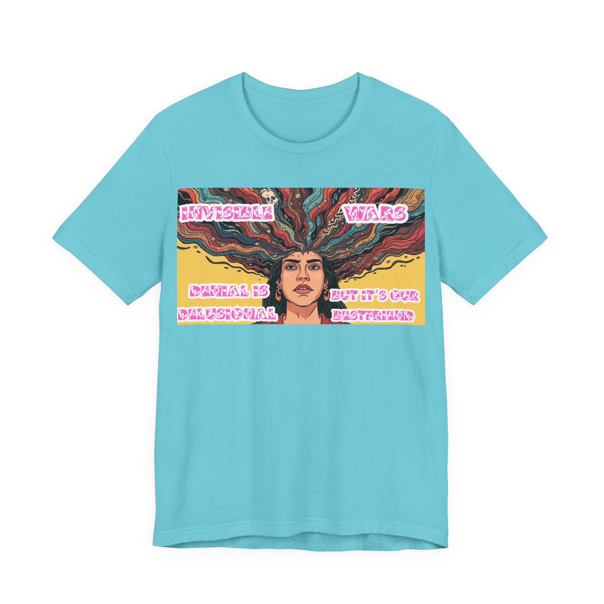 Women T-Shirt — Denial Is Delusional