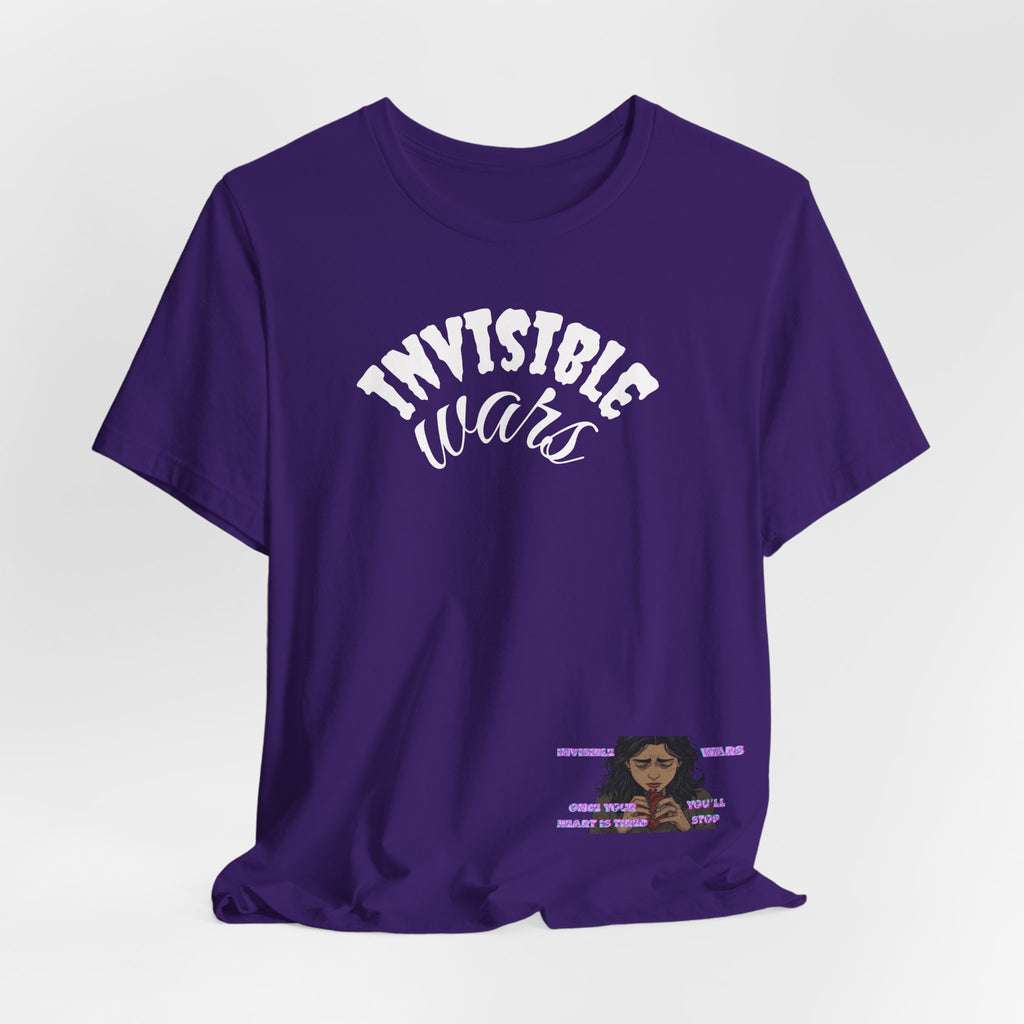 Invisible Wars T-Shirt — Mental Health Awareness Graphic Tee