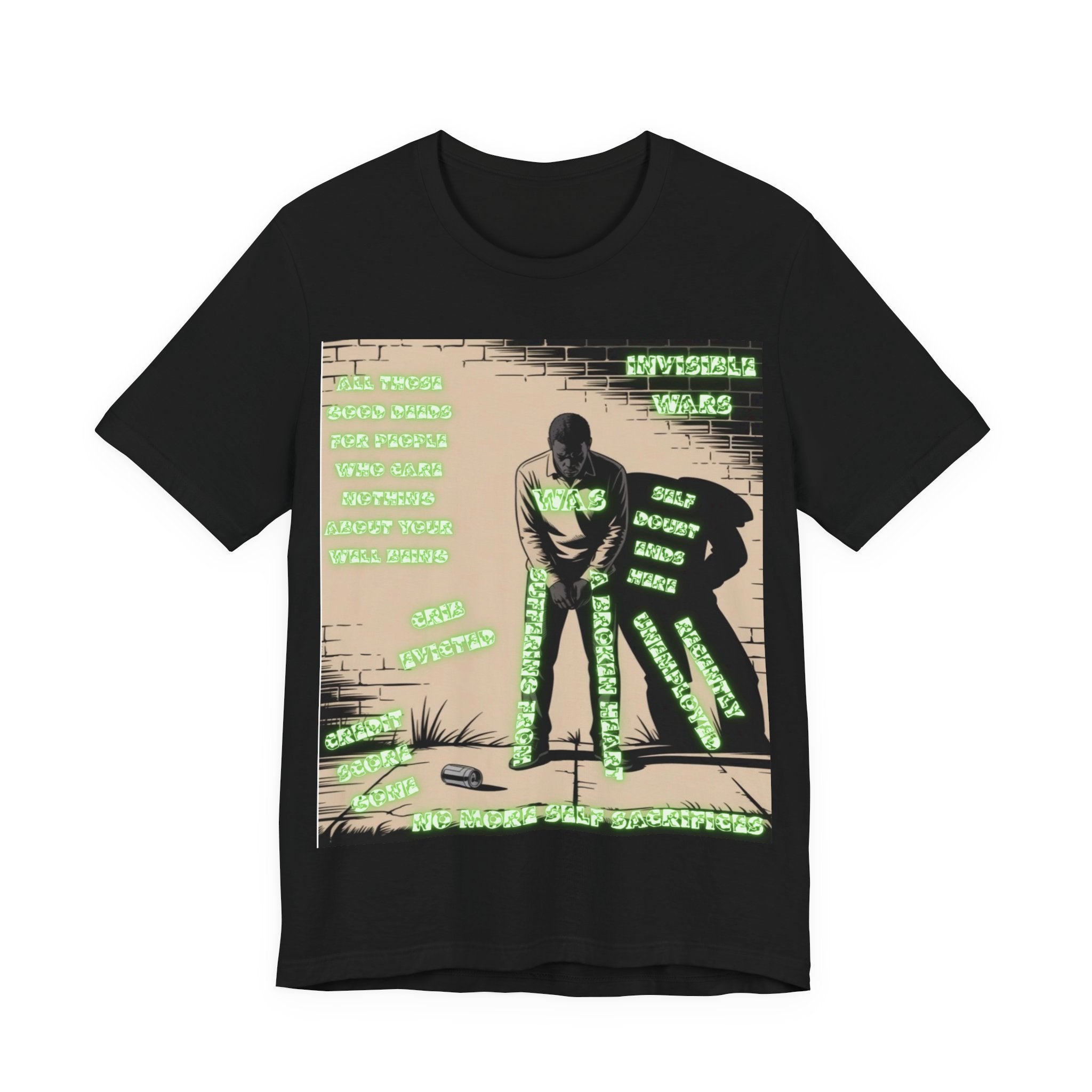 Men T-Shirt — No More Self Sacrifices