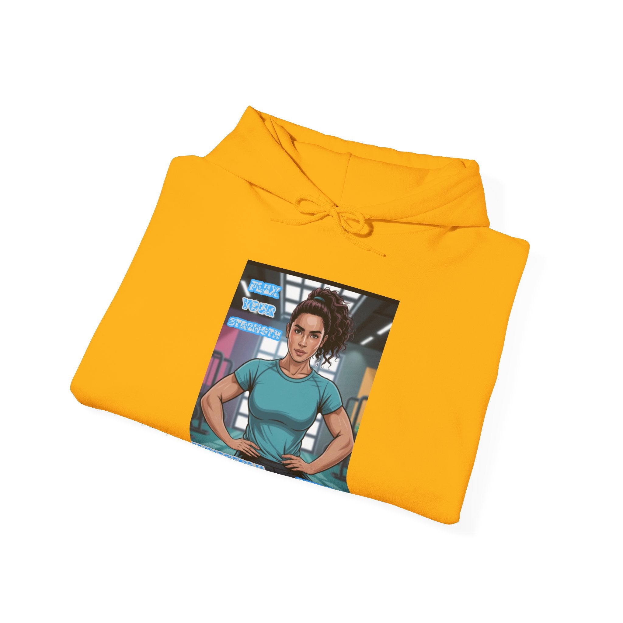 Women Hoodie — Flex your strengh Invisible Wars