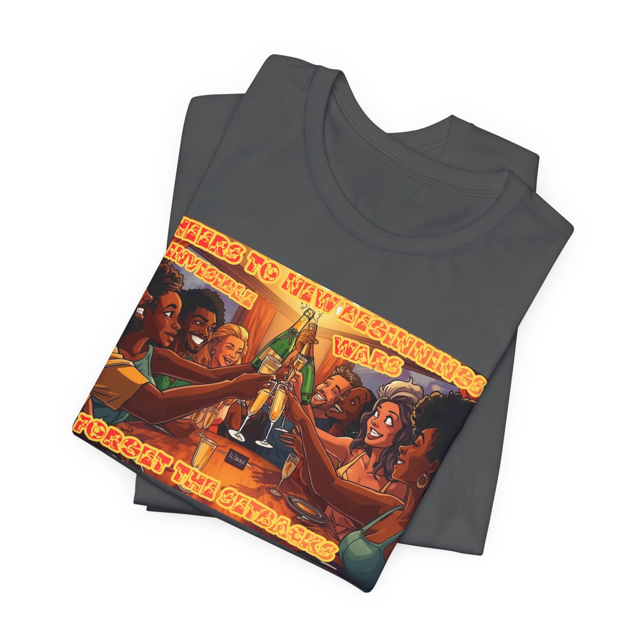 Women T‑Shirt – Cheers to New Beginnings