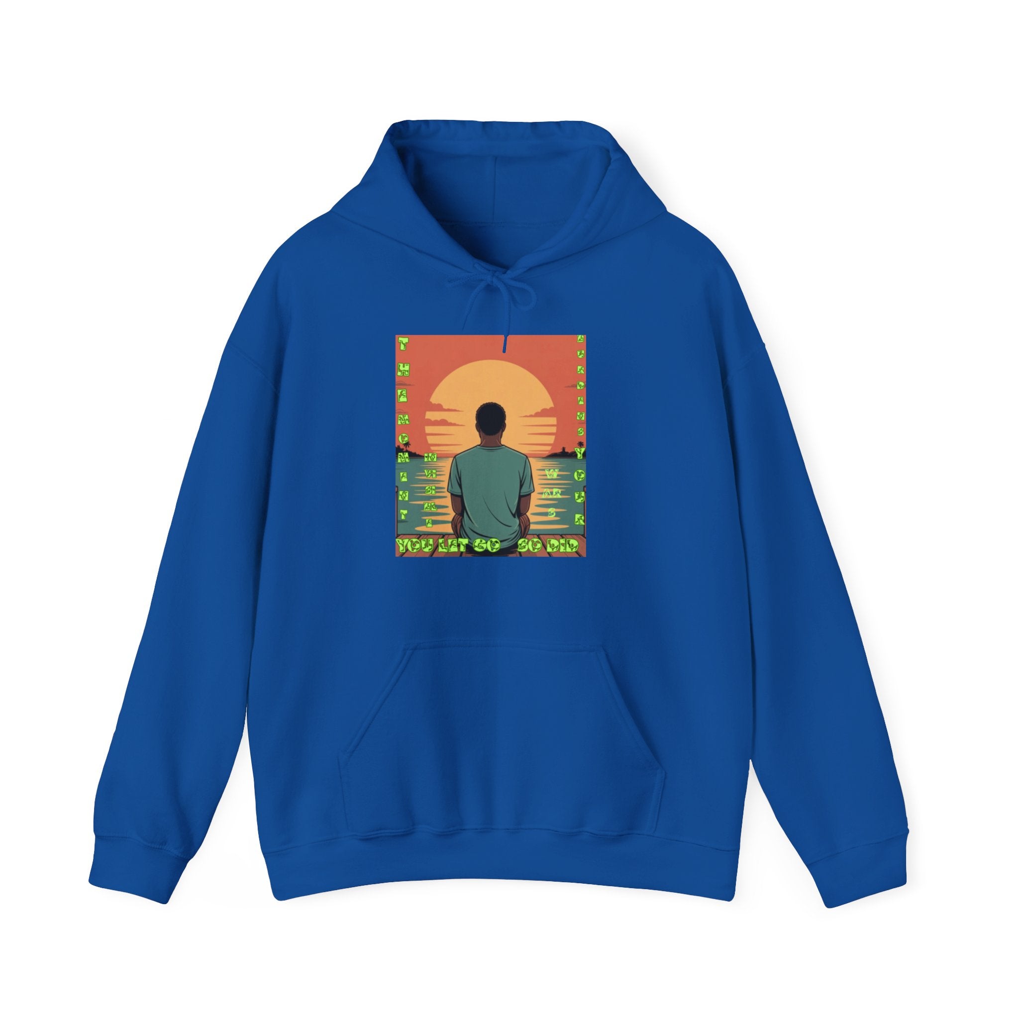 Men Hoodie — Just Let Go