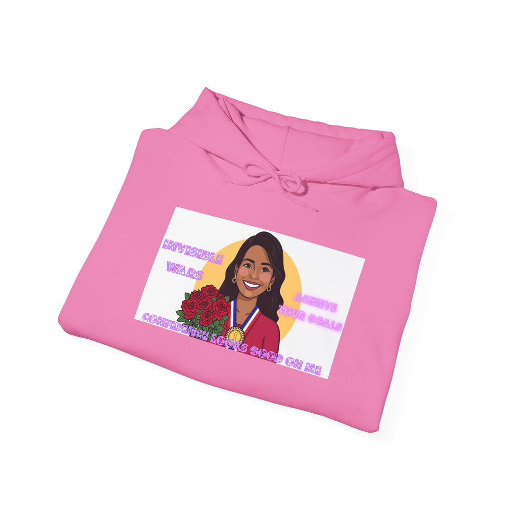 Women Hoodie-Confidence looks good on me