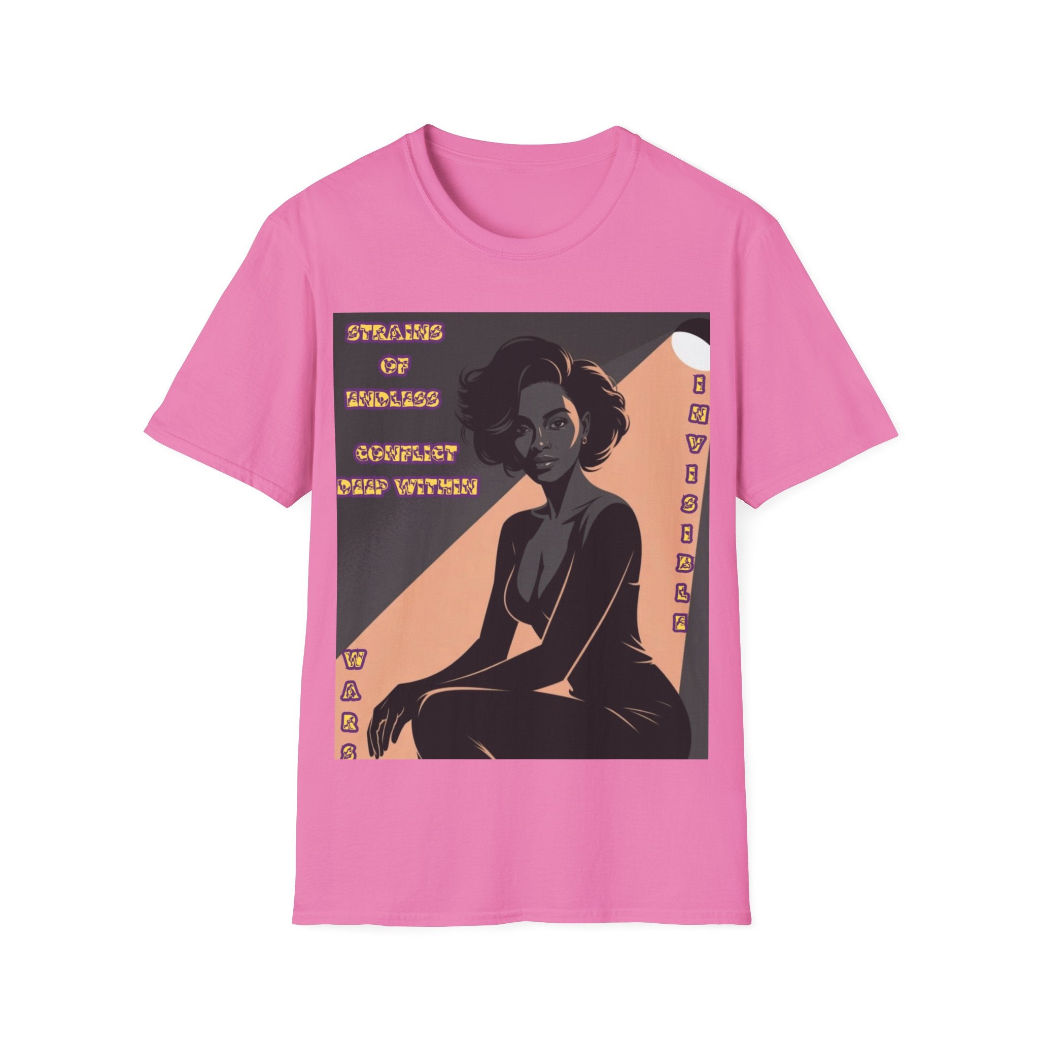 Women T-Shirt- Strains of conflict Invisible Wars