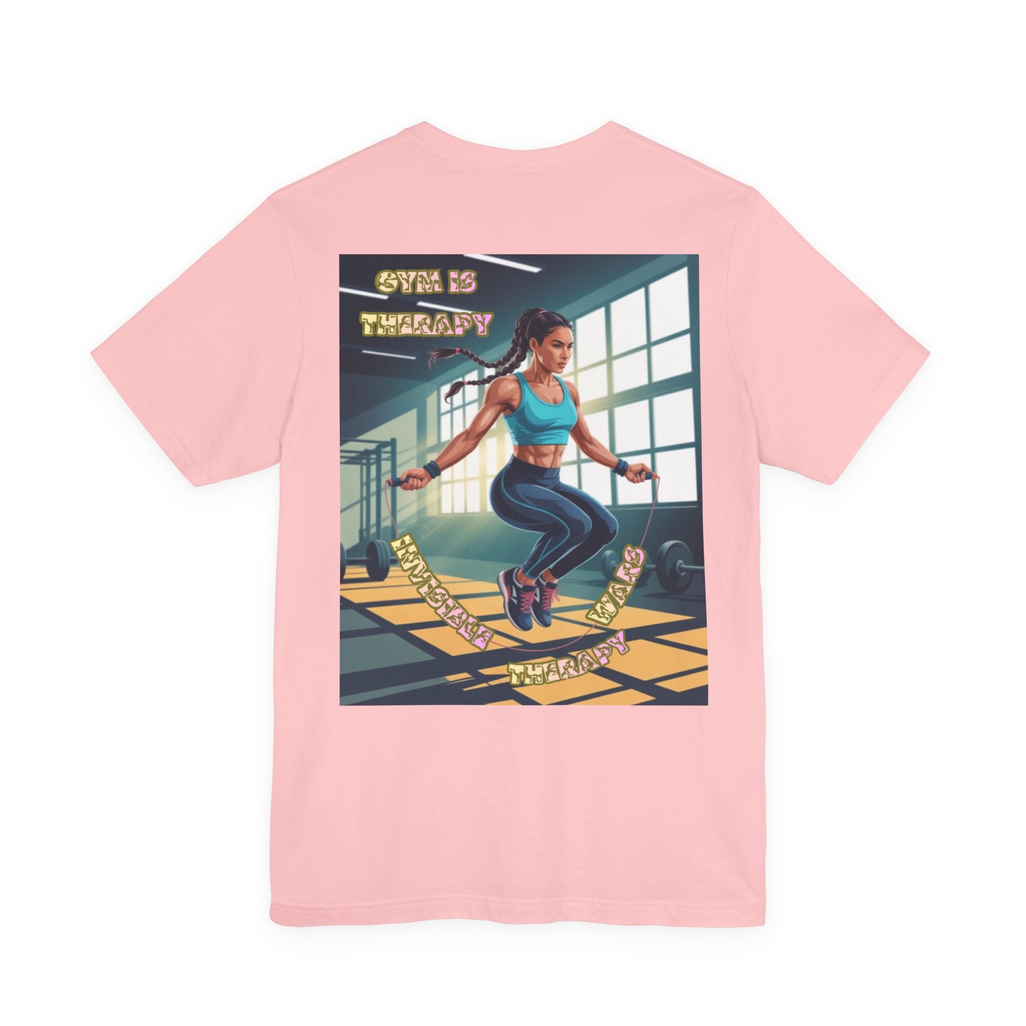 Women T-shirt — Gym is Therapy