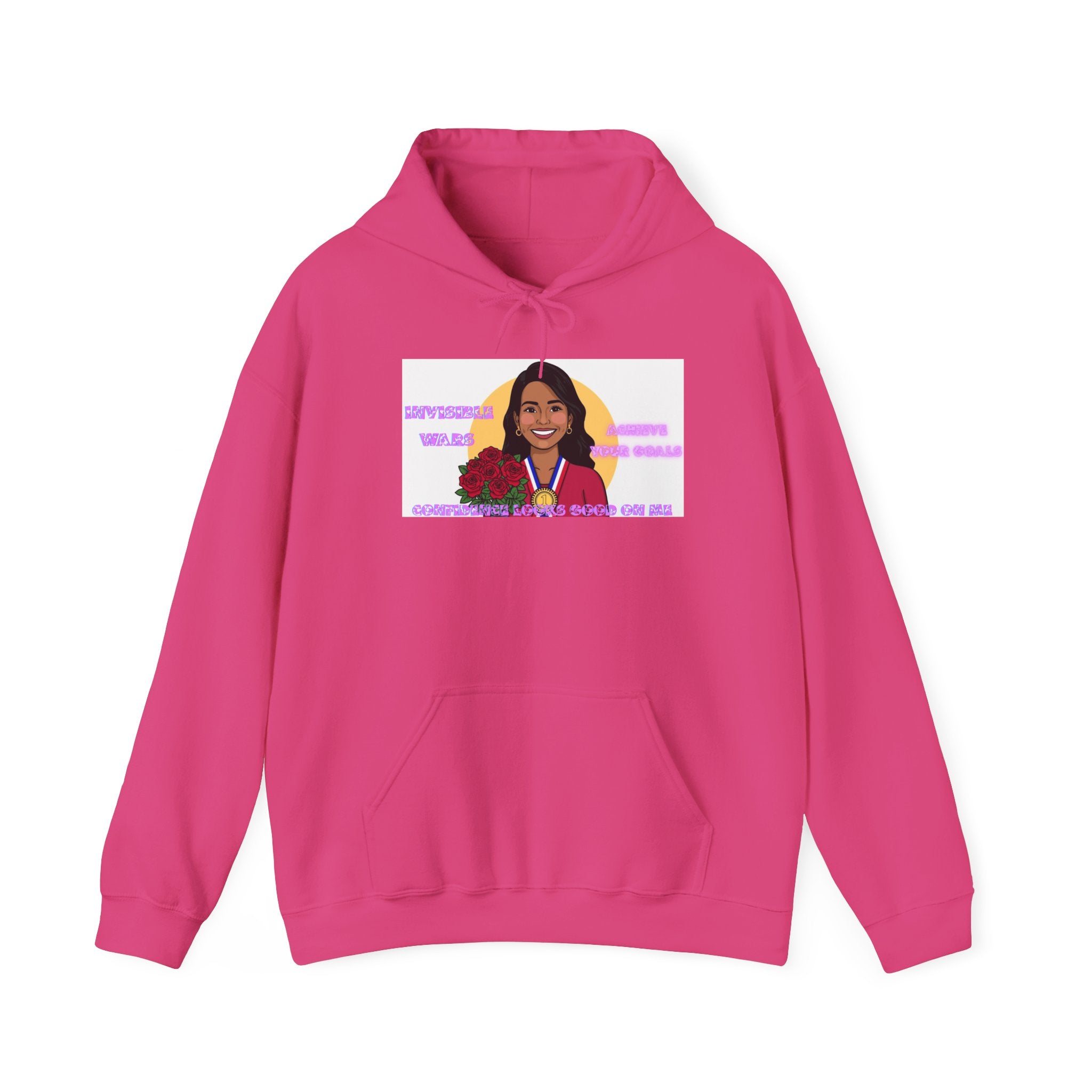 Women Hoodie-Confidence looks good on me