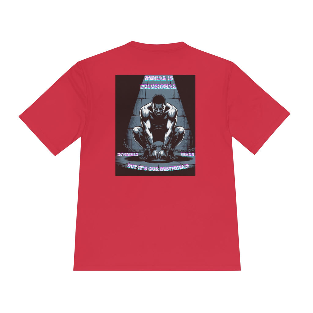 Men Fitness Graphic Shirt —Denial is Delusional