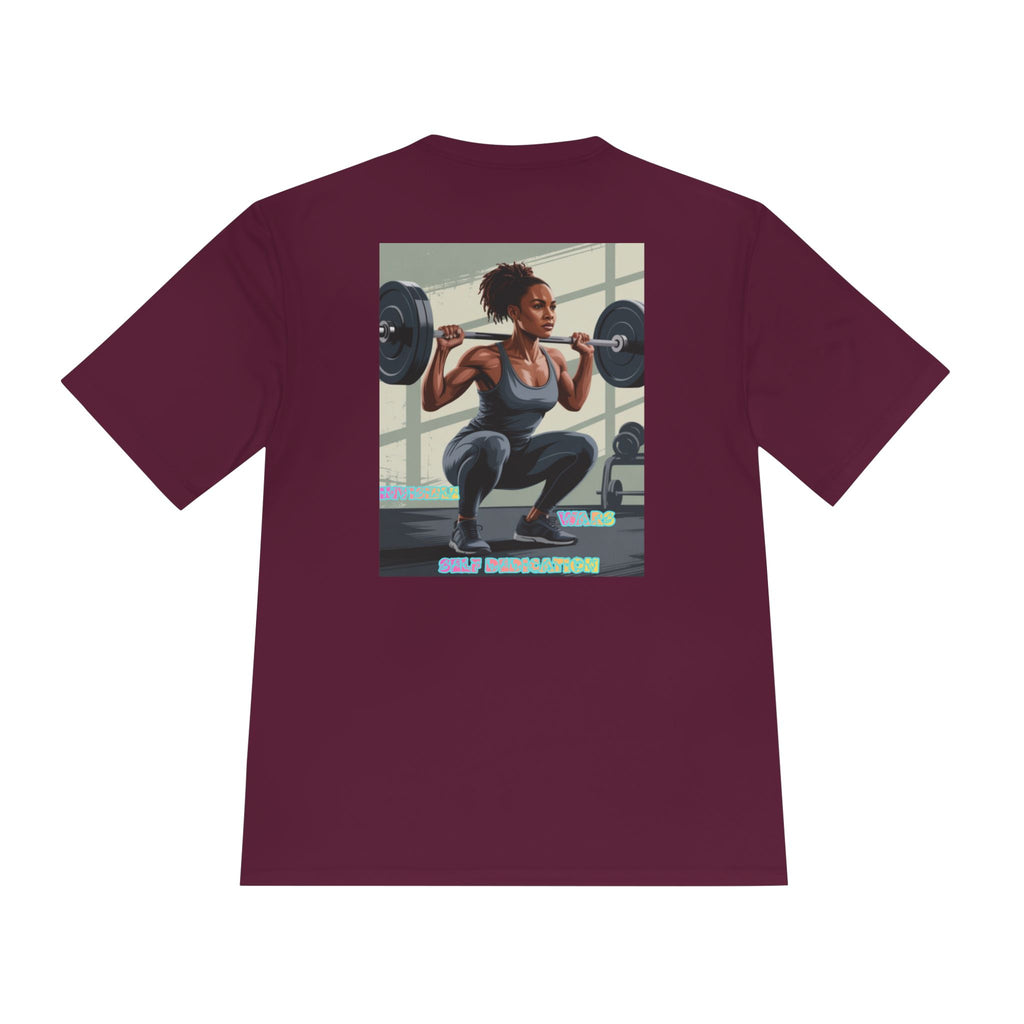Women  Fitness Graphic Shirt — Self Dedication