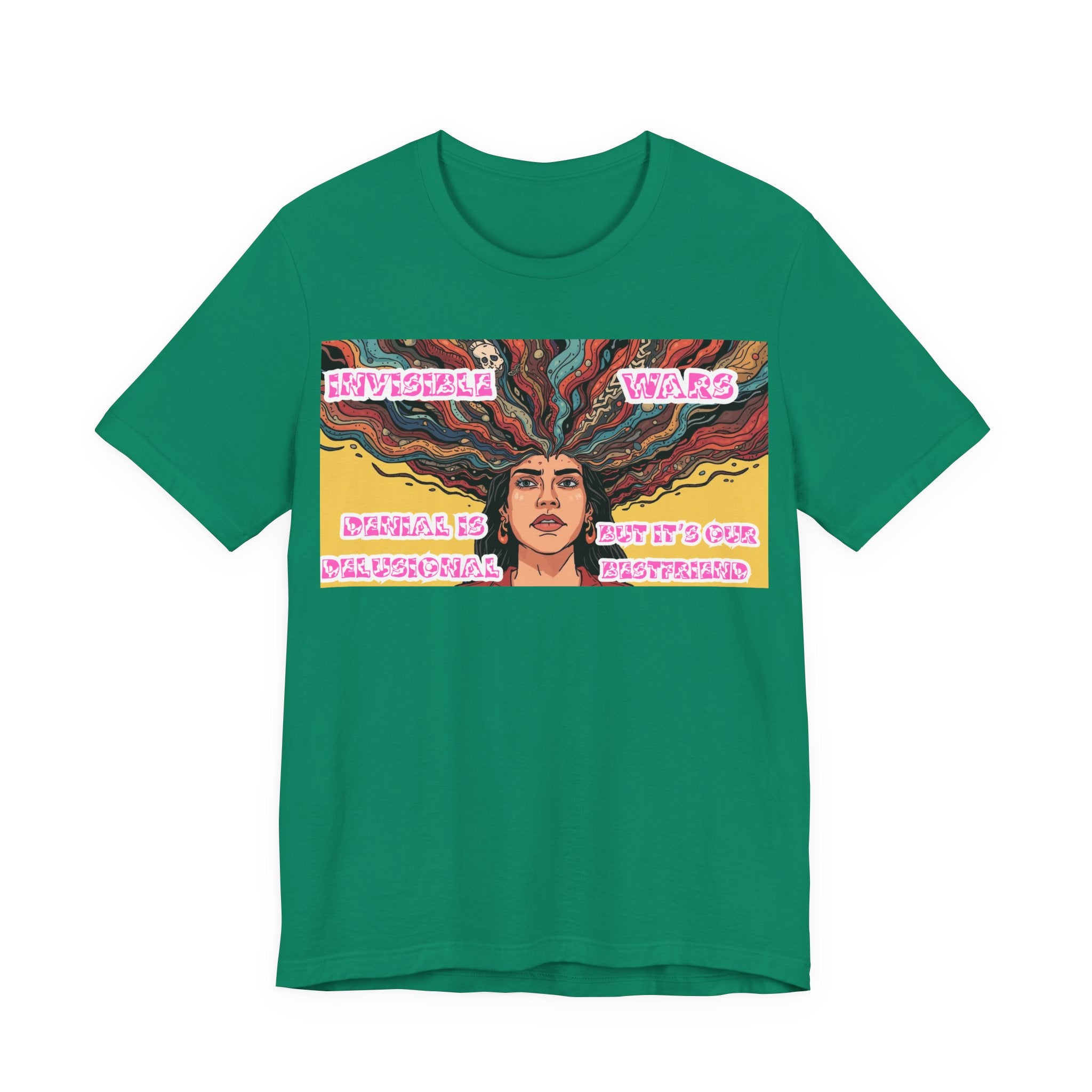 Women T-Shirt — Denial Is Delusional