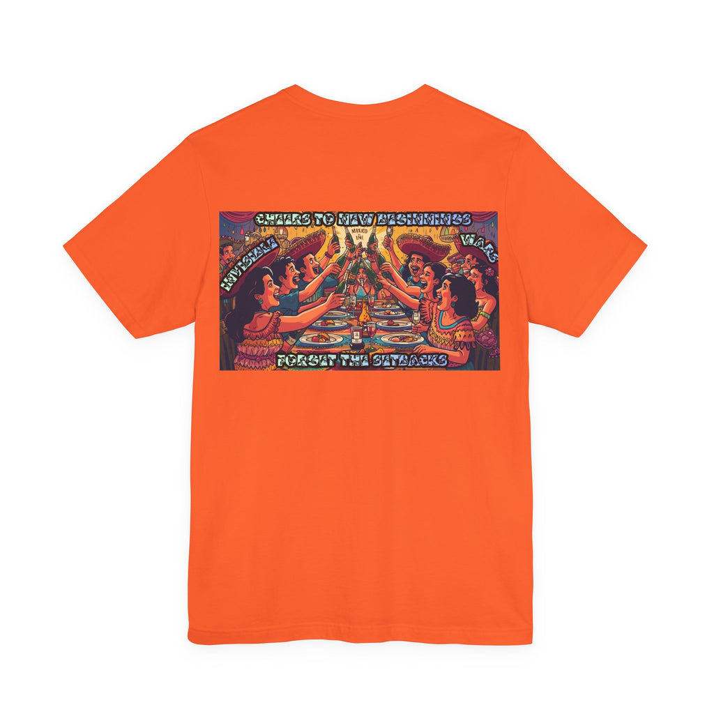 Women T-shirt - Cheers To New Beginnings