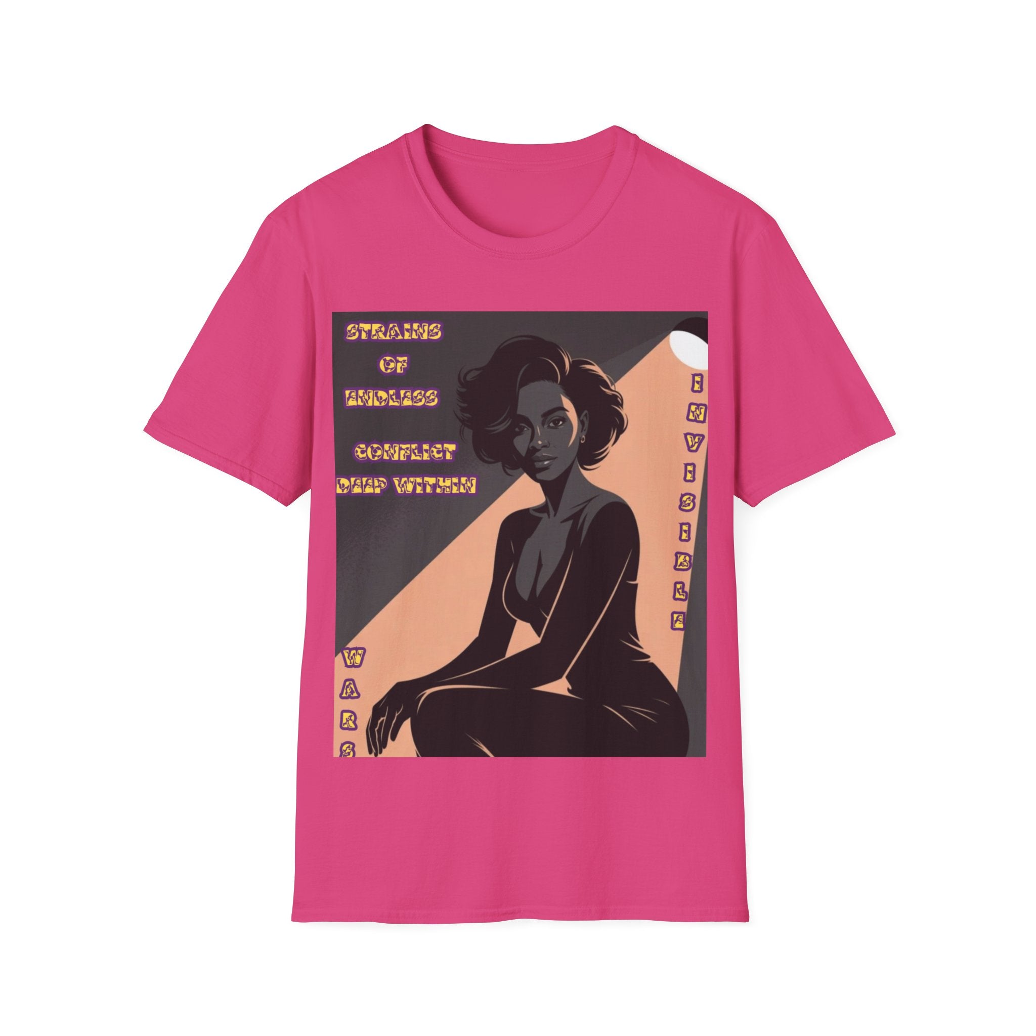 Women T-Shirt- Strains of conflict Invisible Wars