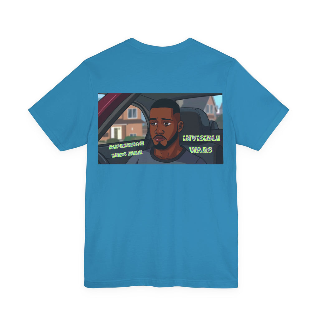 Men T-shirt - Depression Ends Here