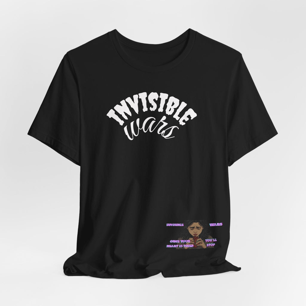 Invisible Wars T-Shirt — Mental Health Awareness Graphic Tee