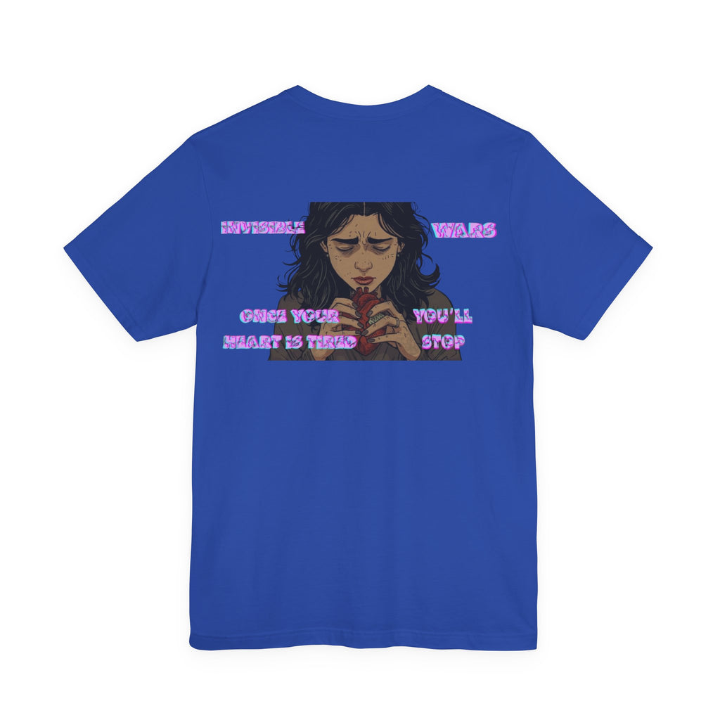 Invisible Wars T-Shirt — Mental Health Awareness Graphic Tee
