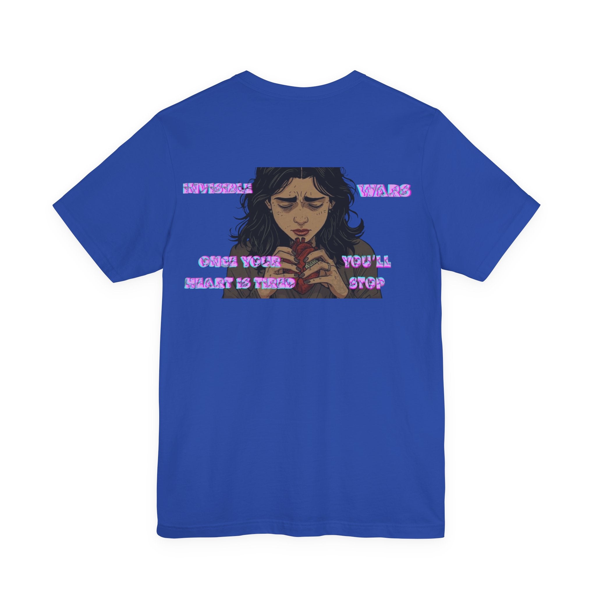 Invisible Wars T-Shirt — Mental Health Awareness Graphic Tee
