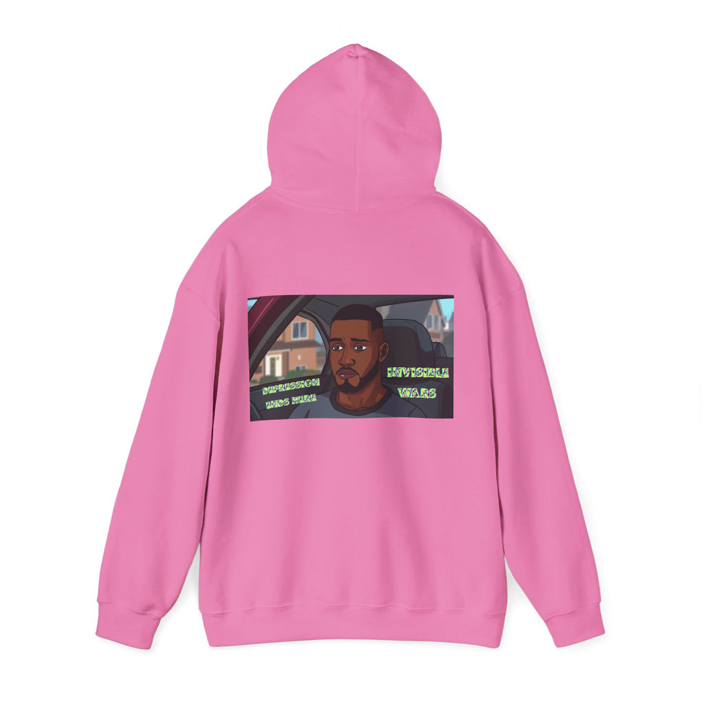 Men  Hoodie — Depression Ends Here
