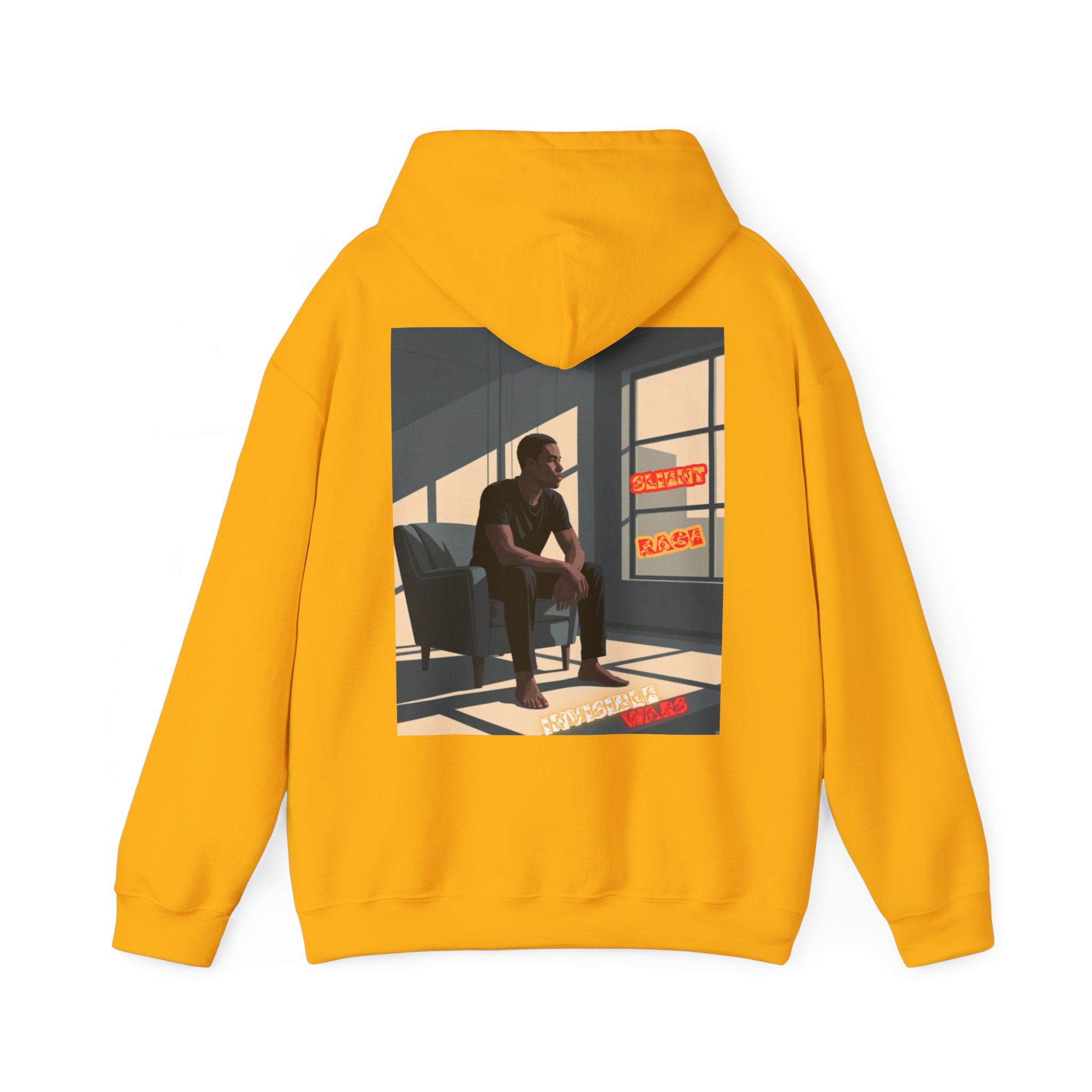 Men Hoodie - Slient Rage