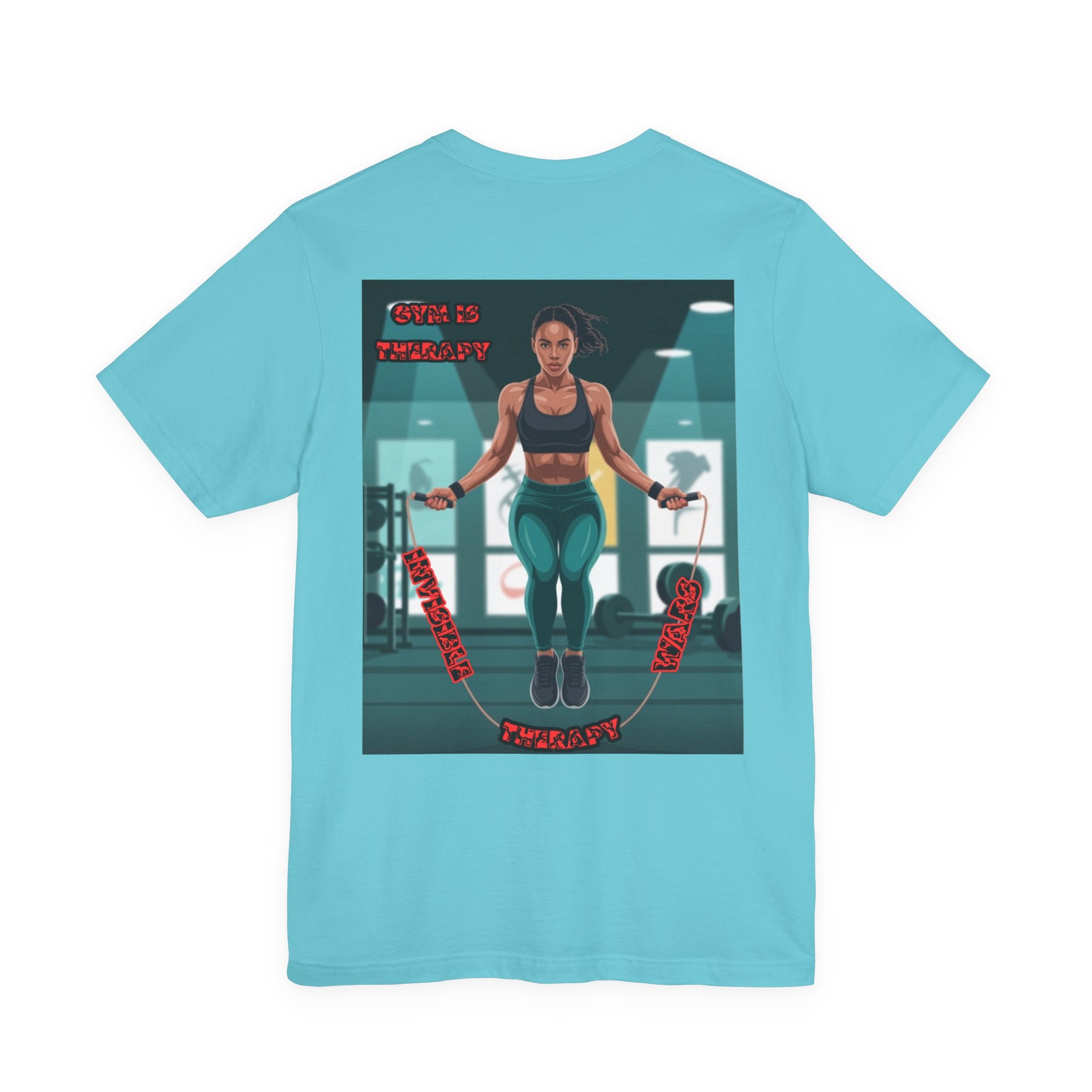 Women T-shirt — Gym is Therapy