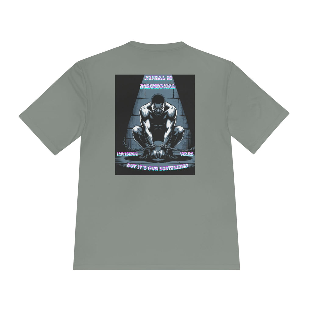 Men Fitness Graphic Shirt —Denial is Delusional