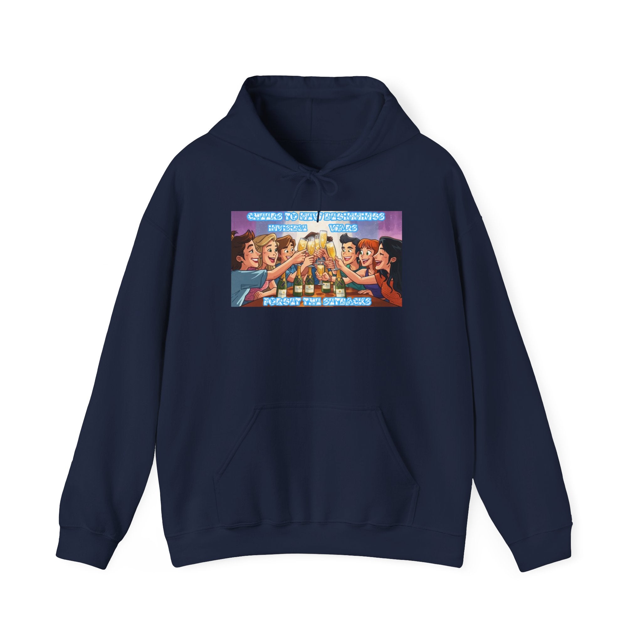 Women Hoodie —Cheers to New Beginnings