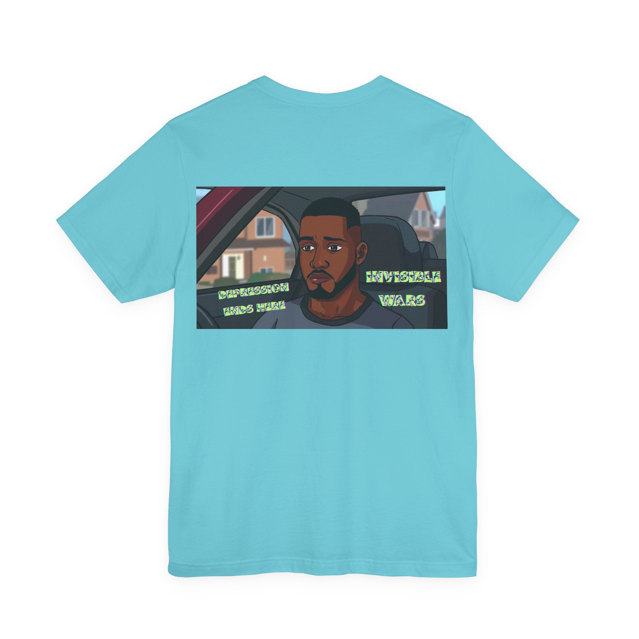 Men T-shirt - Depression Ends Here