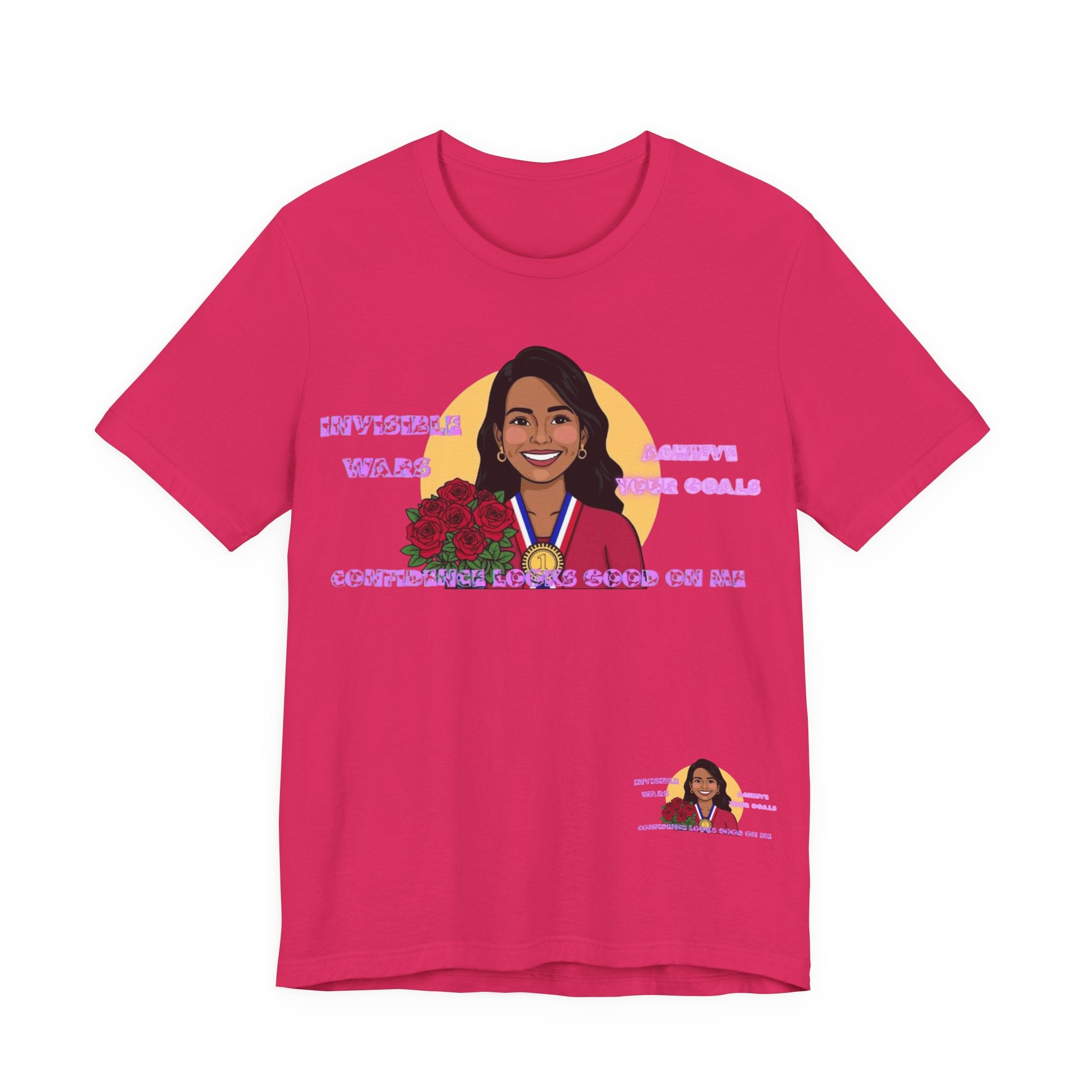 Women T-Shirt — Confidence looks good on me