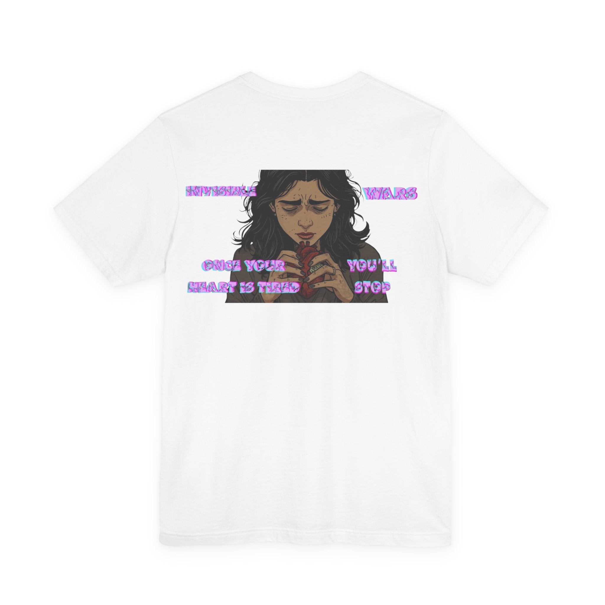 Invisible Wars T-Shirt — Mental Health Awareness Graphic Tee