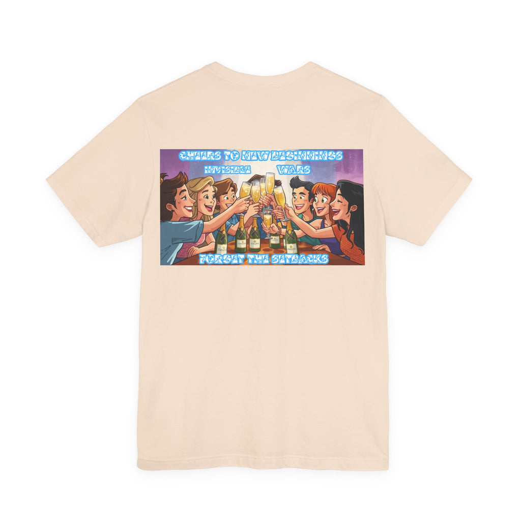 Women T-shirt - Cheers To New Beginnings