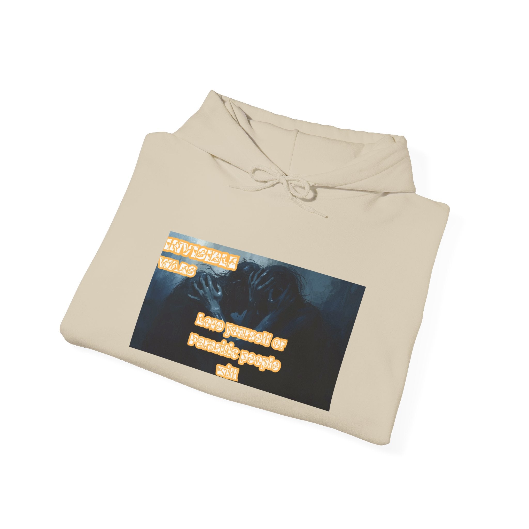 Women Hoodie- Love Yourself or Parasitic People - Invisible Wars