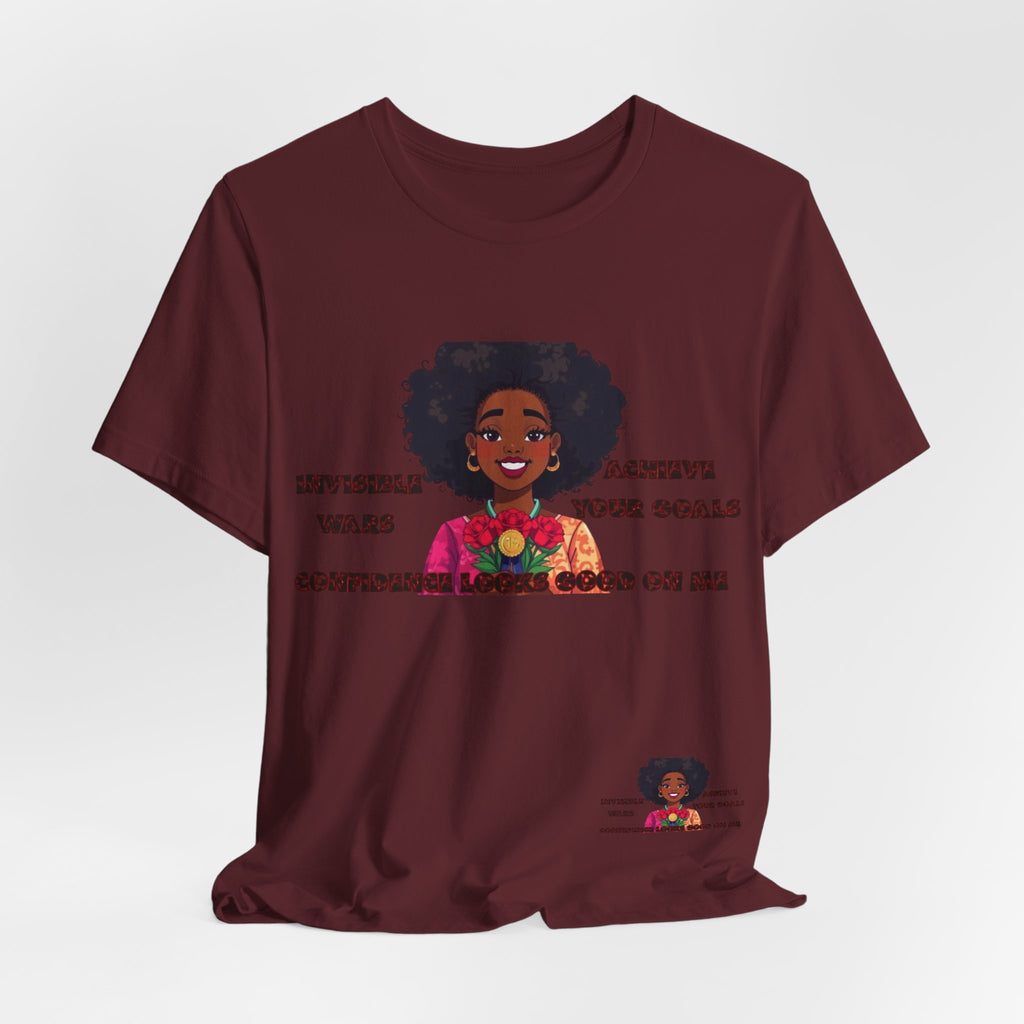 Women T-Shirt - Confidence looks good on me