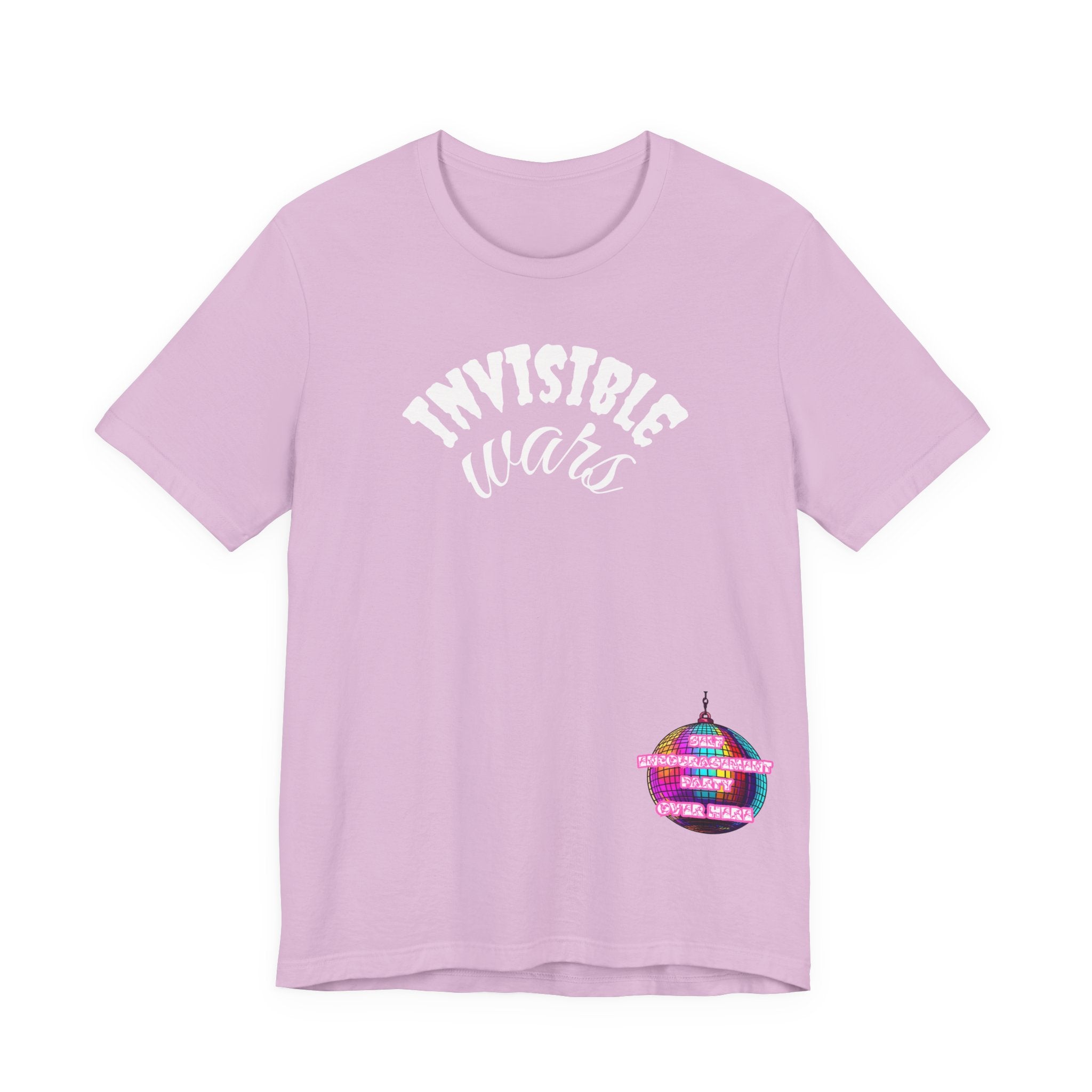 Women Disco Ball T-shirt — Self Encouragement Party